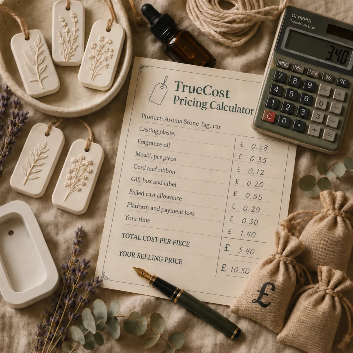 TrueCost Pricing Calculator